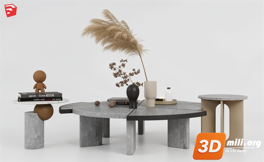 Tea Table Skp Files 